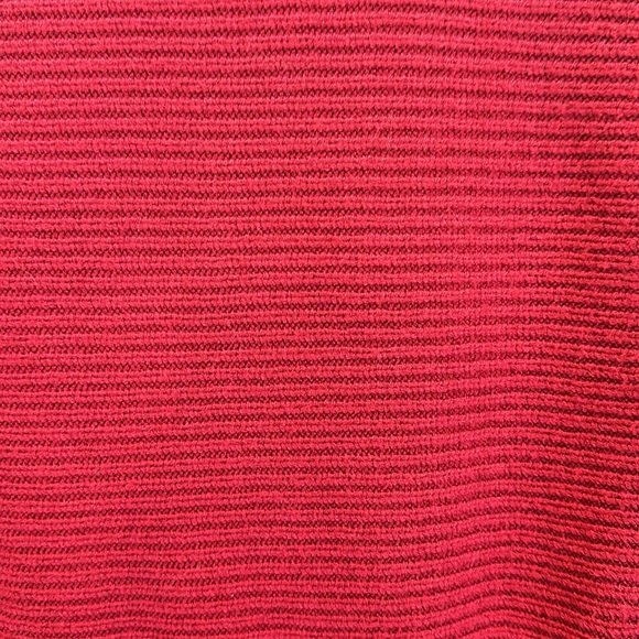 Red sweater dress size Medium Express - Picture 8 of 10